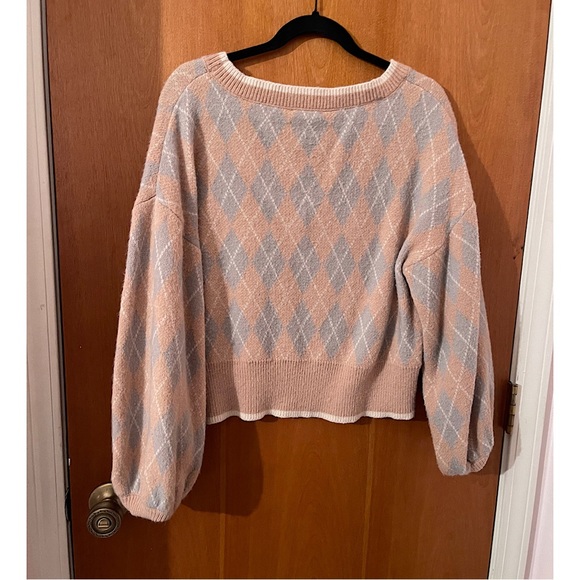 Altar’d State Chunky Fair Isle Sweater - Picture 2 of 3